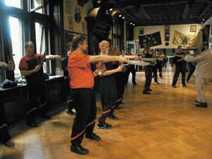 WingTsun Unterricht am Schloss Langenzell